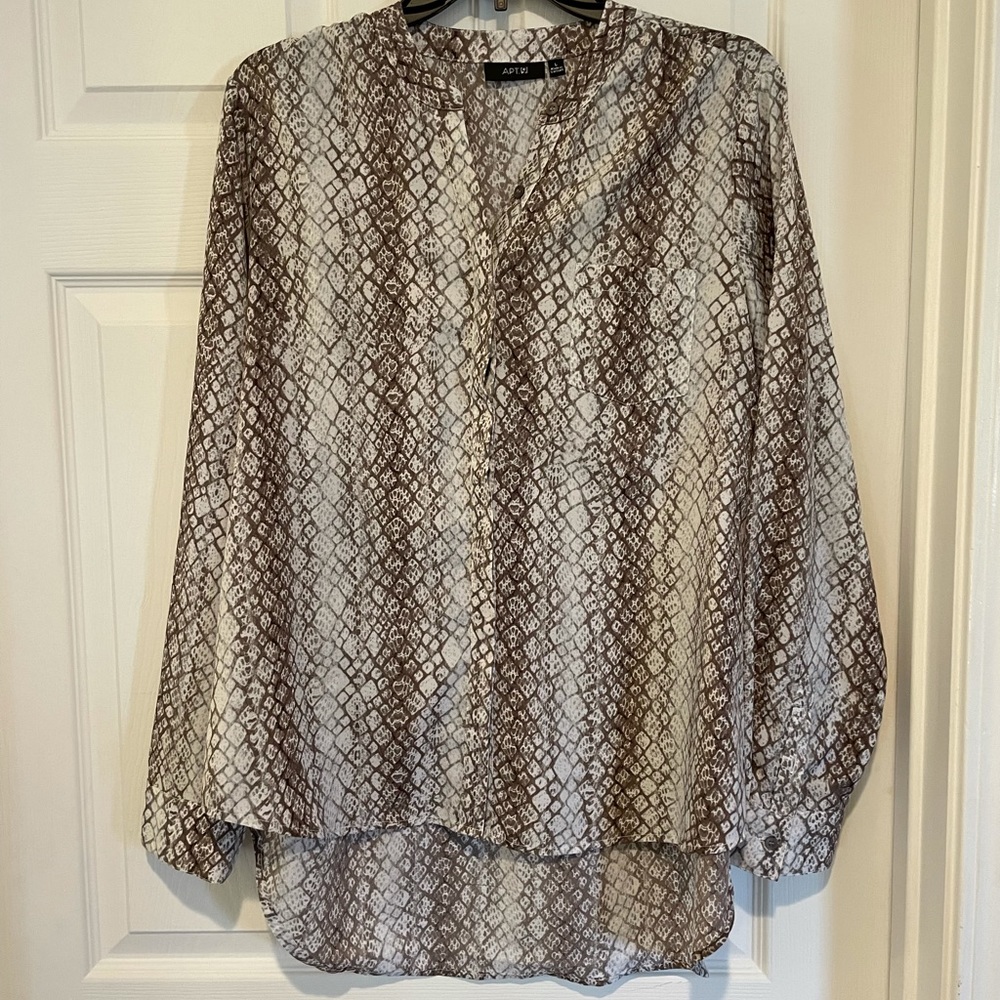 Women’s Apt 9 Long Sleeved Blouse L